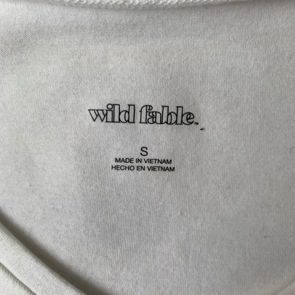 plain white crop top - Picture 2 of 2